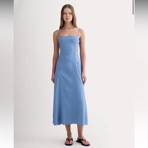 Everlane Blue Midi Dress
